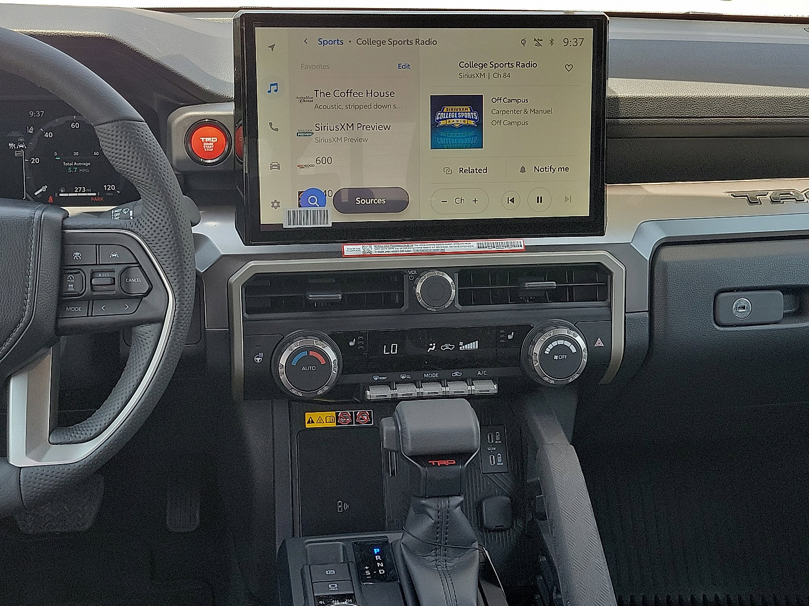 New 2025 Toyota Tacoma TRD Off-Road w/ TRD Off Road Upgrade Package image 10