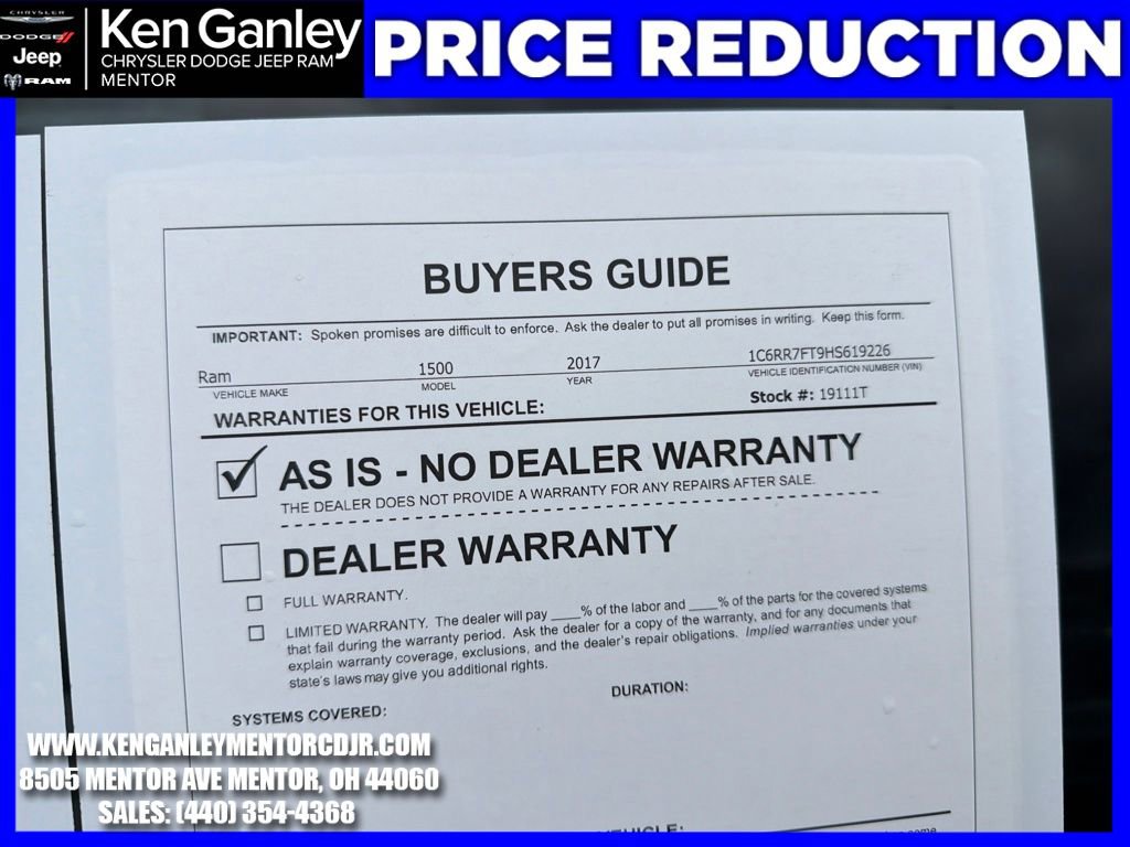 Used 2017 RAM 1500 Express image 25