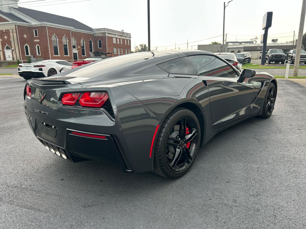 Used 2017 Chevrolet Corvette Stingray Coupe w/ Carbon Flash Badge Package RWD image 5