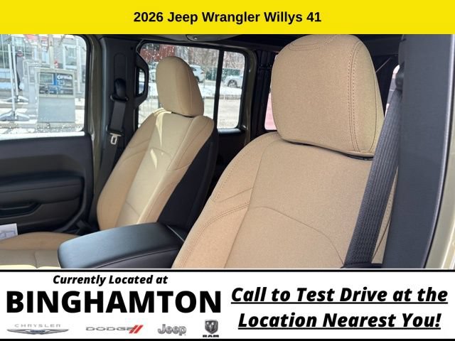 New 2026 Jeep Wrangler Unlimited Sport AWD/4WD image 13