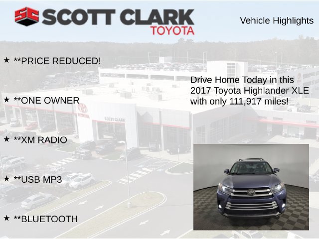 Used 2017 Toyota Highlander XLE AWD/4WD image 12