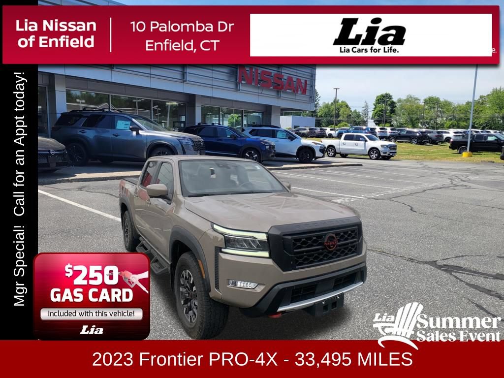 Certified 2023 Nissan Frontier PRO-4X w/ Pro Convenience Package