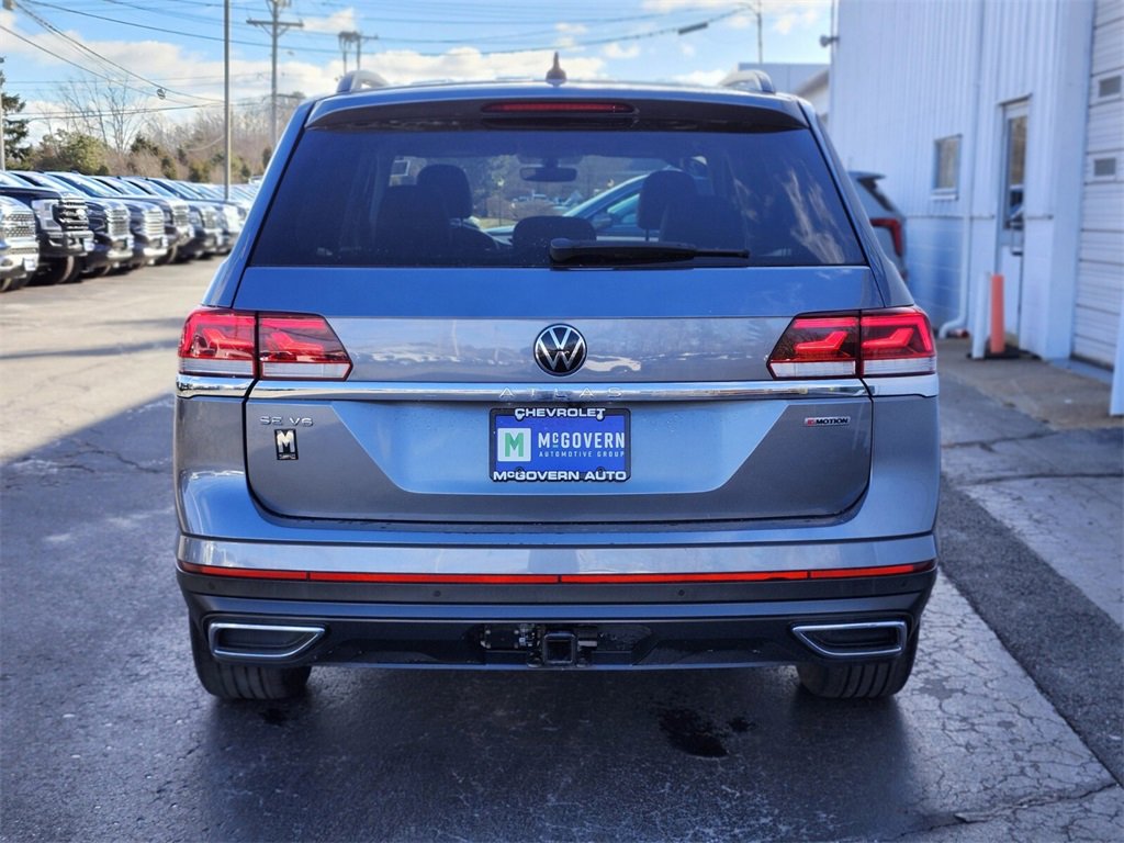 Used 2021 Volkswagen Atlas SE w/ Panoramic Sunroof Package image 4
