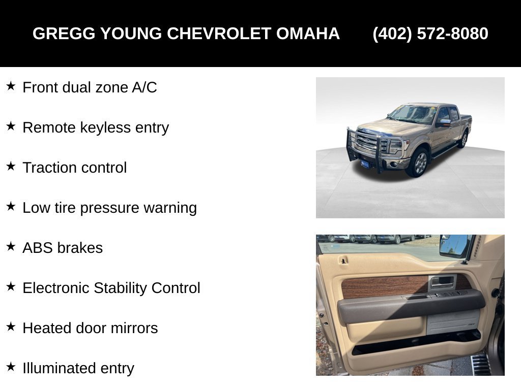 Used 2013 Ford F150 Lariat w/ Luxury Equipment Group AWD/4WD image 7