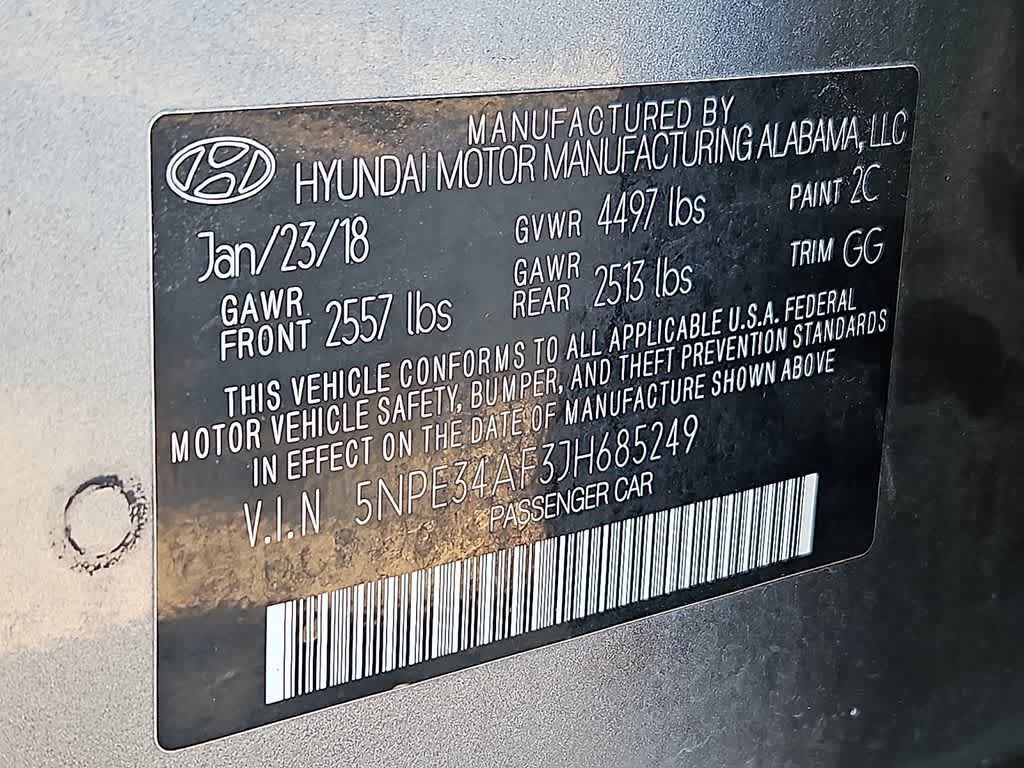 Used 2018 Hyundai Sonata Limited FWD image 28