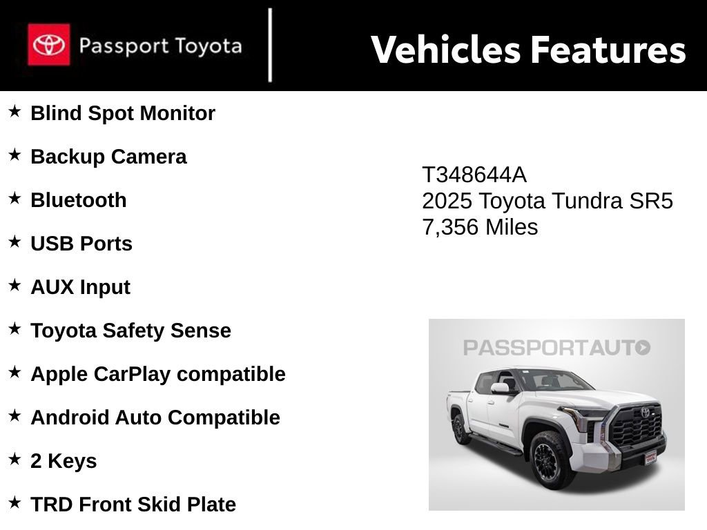 Used 2025 Toyota Tundra SR5 image 9