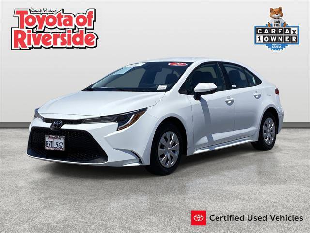 Certified 2022 Toyota Corolla L