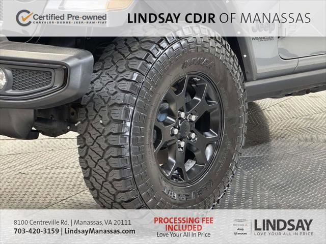 Certified 2022 Jeep Wrangler Unlimited Sport AWD/4WD image 12