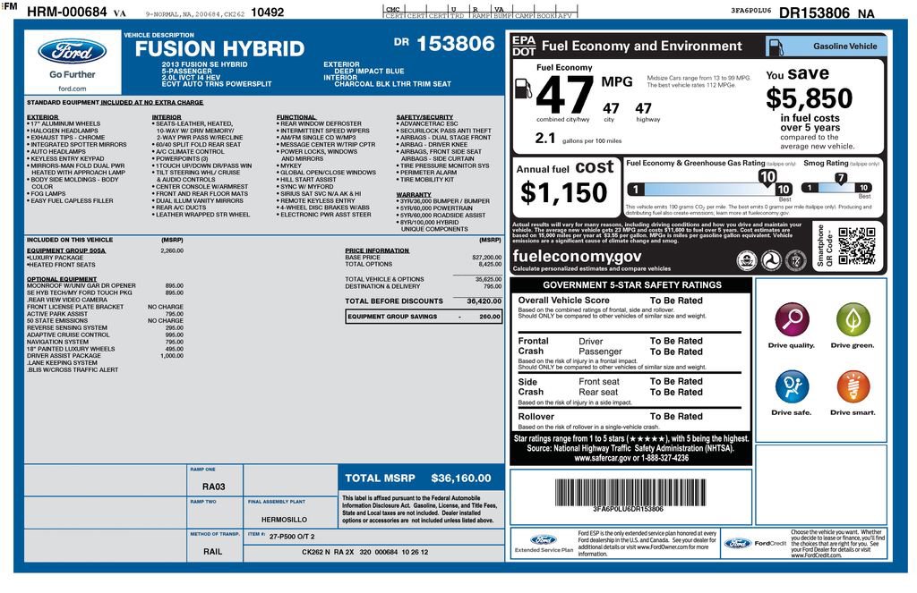 Used 2013 Ford Fusion SE image 6