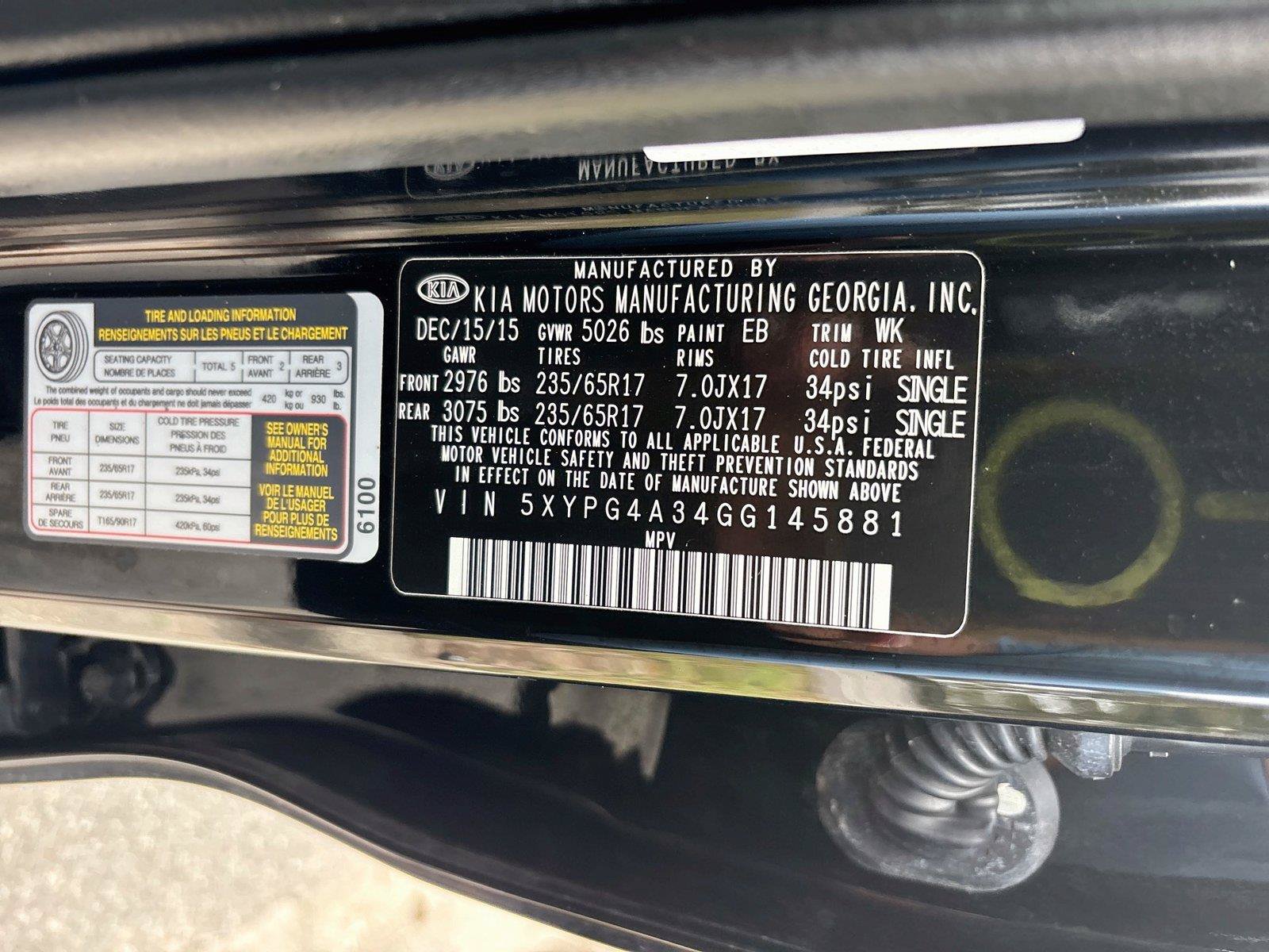 Used 2016 Kia Sorento FWD image 18
