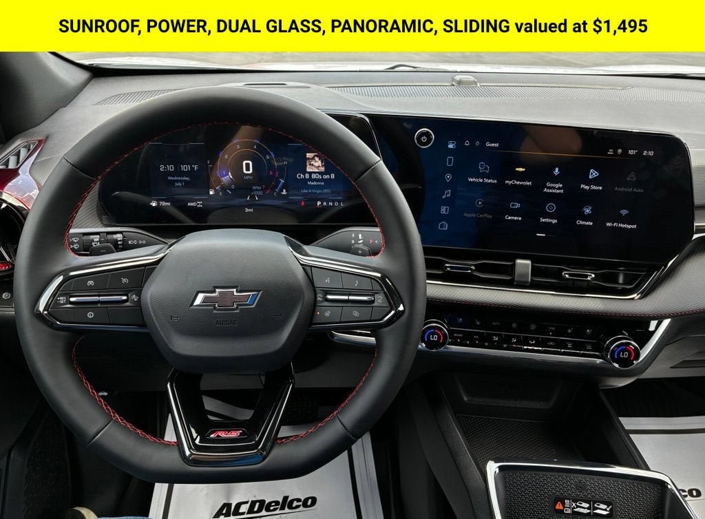 New 2027 Chevrolet Equinox RS w/ Safety and Technology Package AWD/4WD image 2