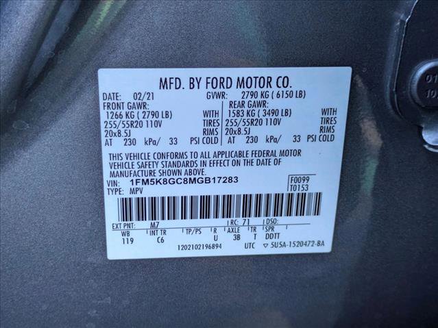 Used 2021 Ford Explorer ST w/ Equipment Group 401A image 26