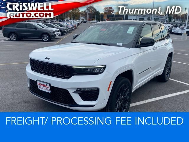 New 2025 Jeep Grand Cherokee Summit w/ Adv Protech Group IV AWD/4WD image 1