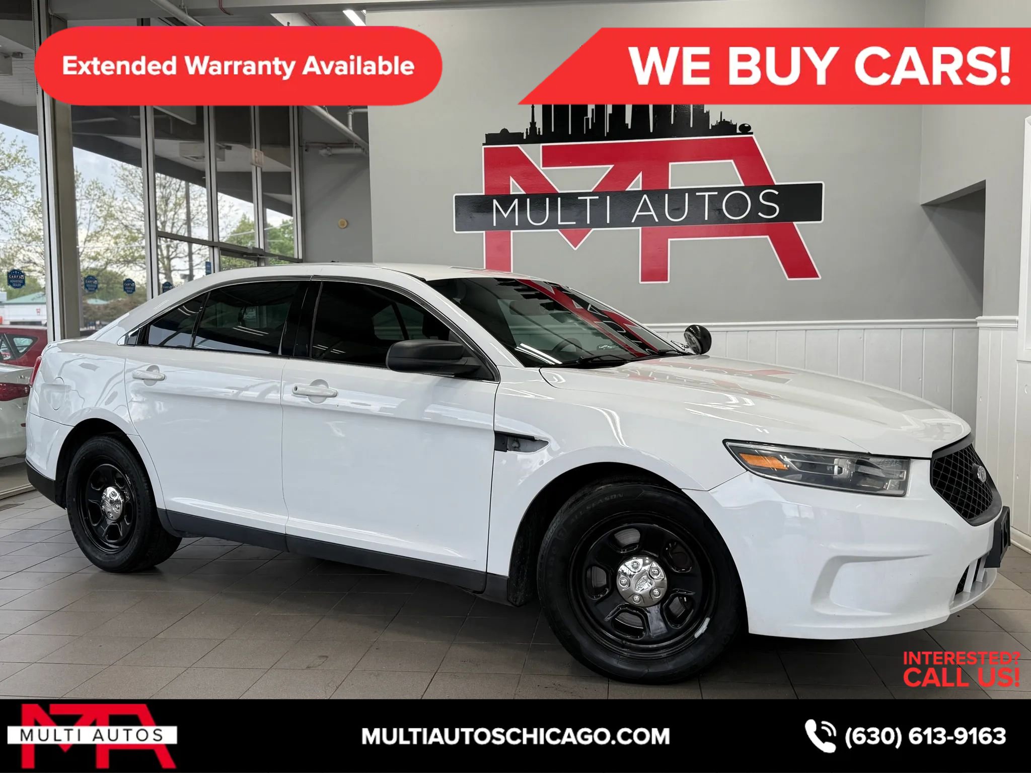 Used 2017 Ford Taurus Police Interceptor w/ Ready For The Road Package FWD image 2