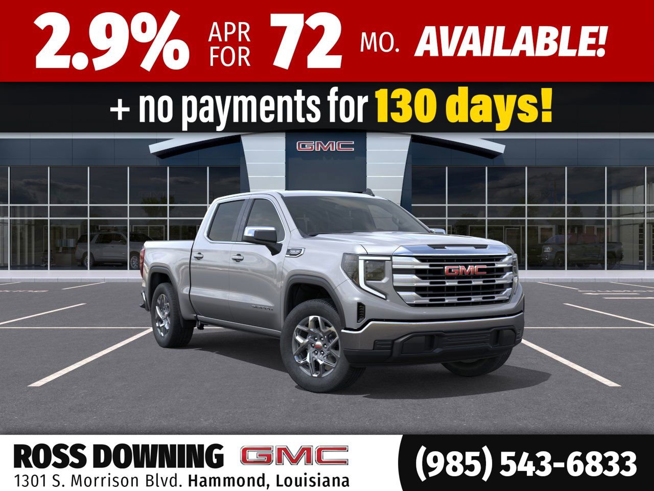 New 2026 GMC Sierra 1500 SLE w/ Preferred Package RWD image 1