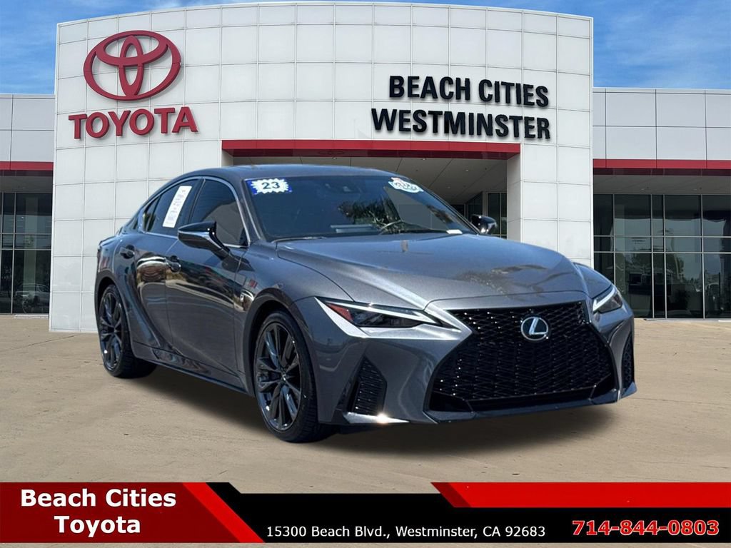 Used 2023 Lexus IS 350 F Sport w/ Navigation Package