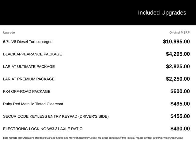 New 2026 Ford F350 Lariat w/ Black Appearance Package image 3