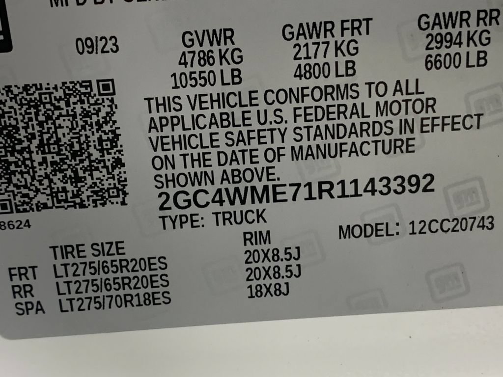 Used 2024 Chevrolet Silverado 2500 Custom w/ Custom Value Package RWD image 12