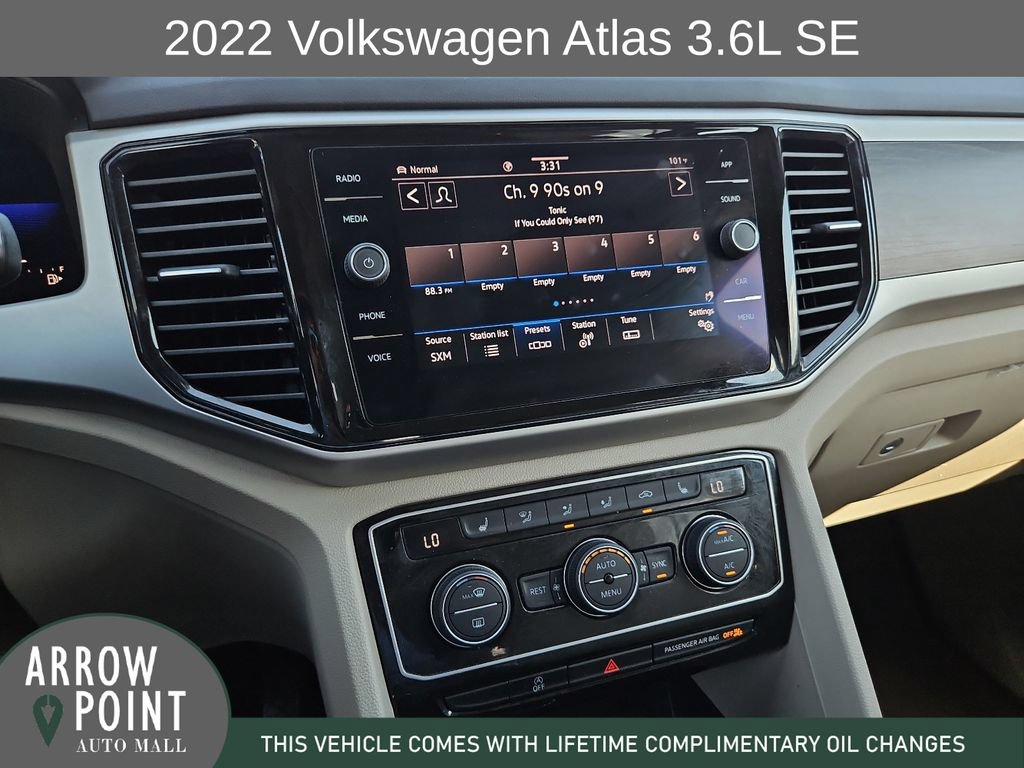 Used 2022 Volkswagen Atlas SE AWD/4WD image 25