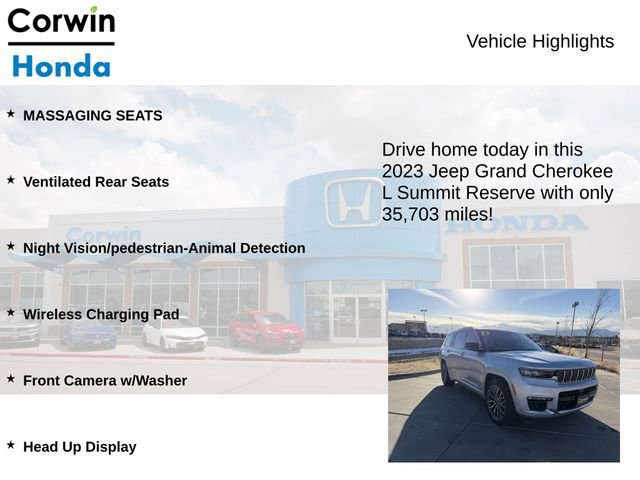 Used 2023 Jeep Grand Cherokee L Summit image 7