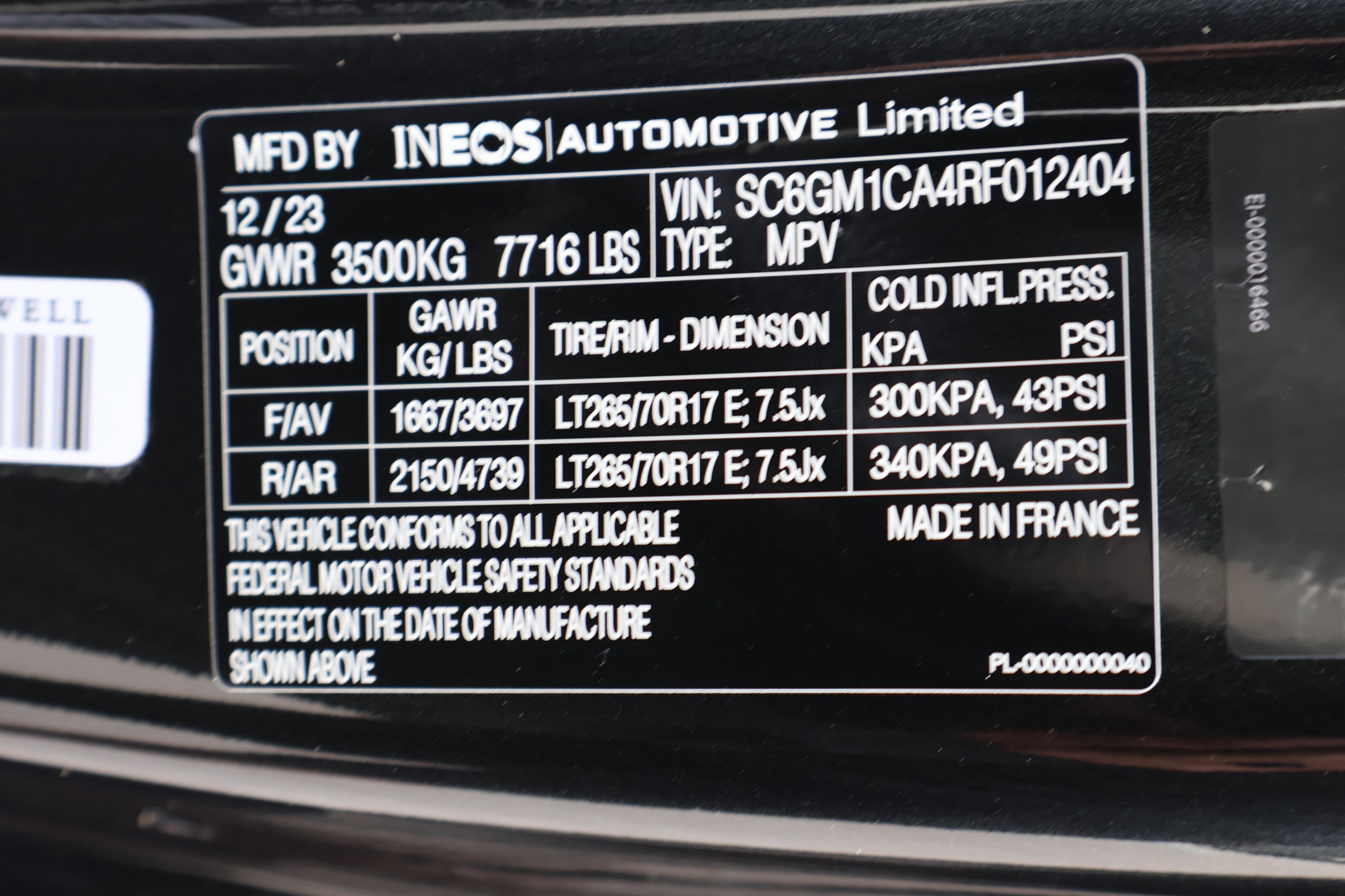 Used 2024 INEOS Grenadier Fieldmaster Edition image 31