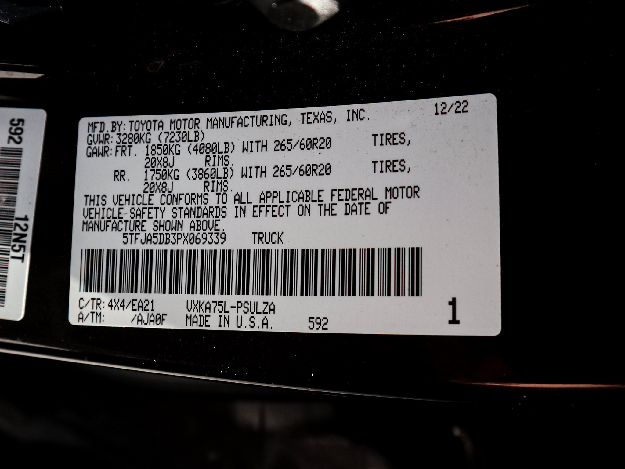 Used 2023 Toyota Tundra Limited AWD/4WD image 35