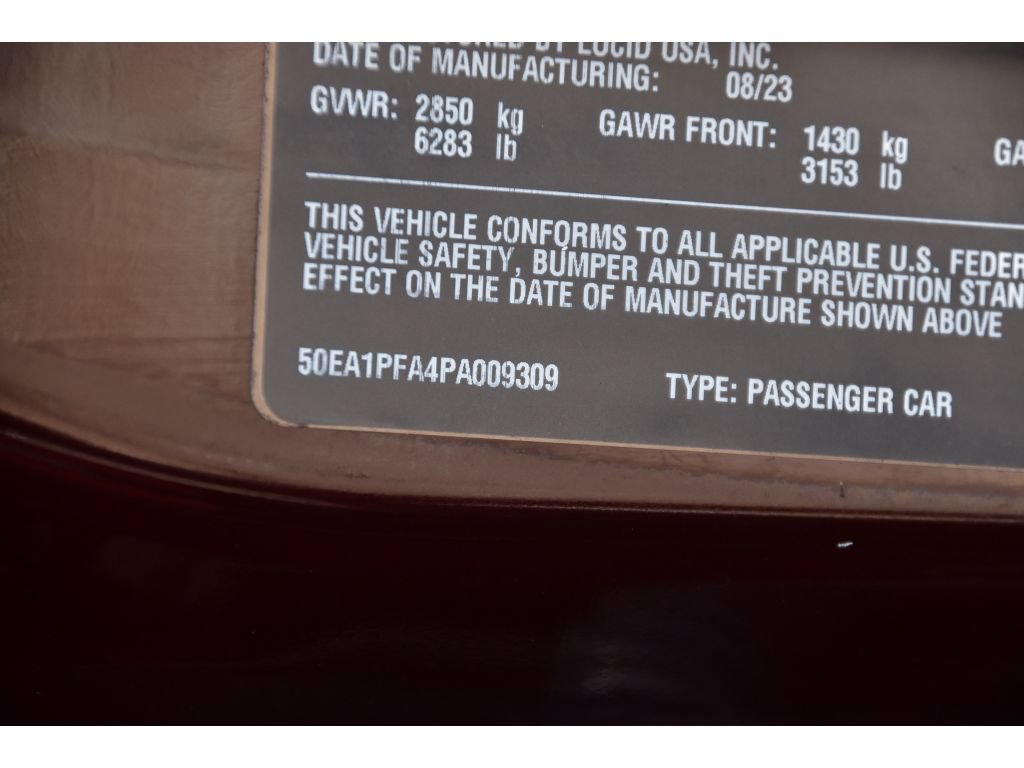 Used 2023 Lucid Air Pure image 27