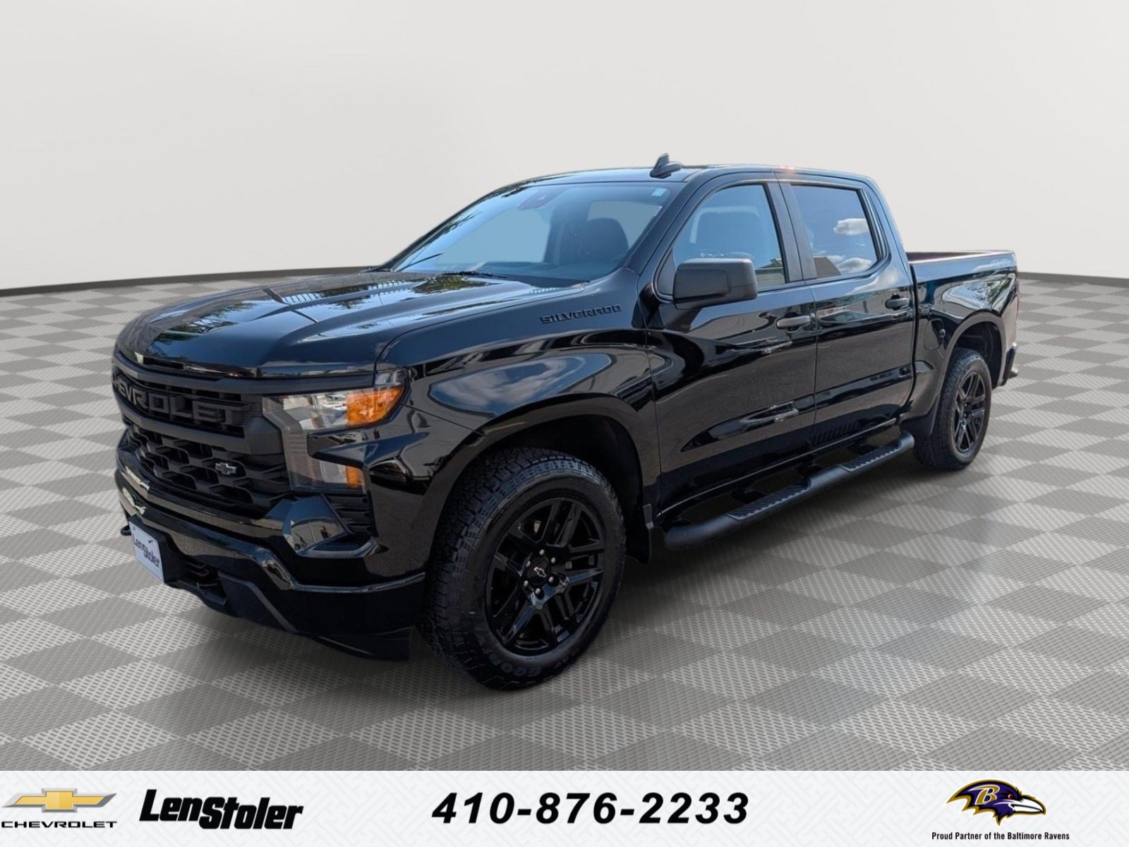 Used 2024 Chevrolet Silverado 1500 Custom w/ Turbomax Blackout Package