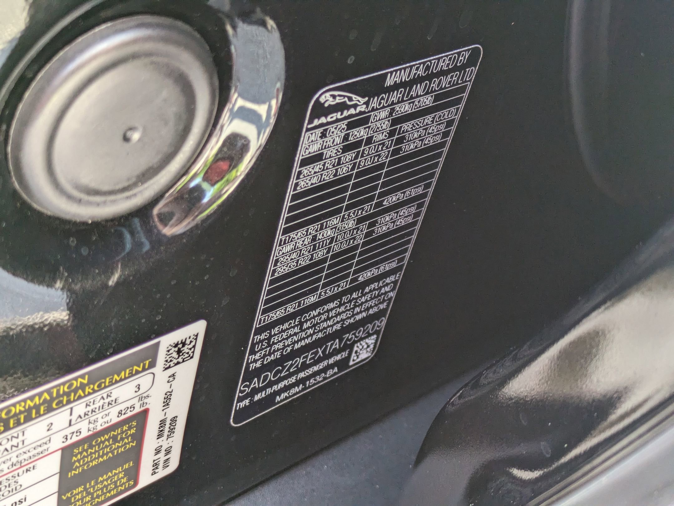 New 2026 Jaguar F-PACE SVR 575 Edition image 32