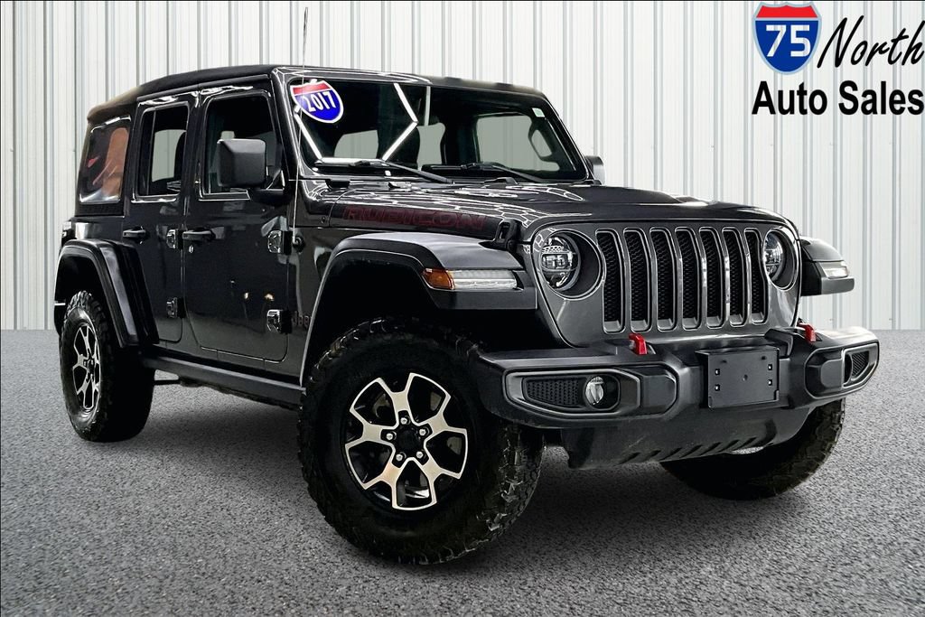Used 2021 Jeep Wrangler Unlimited Rubicon w/ LED Lighting Group AWD/4WD image 1