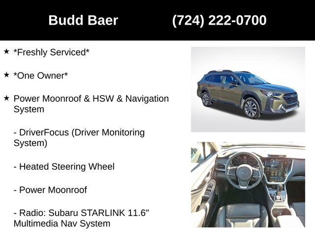 Certified 2023 Subaru Outback Limited image 8