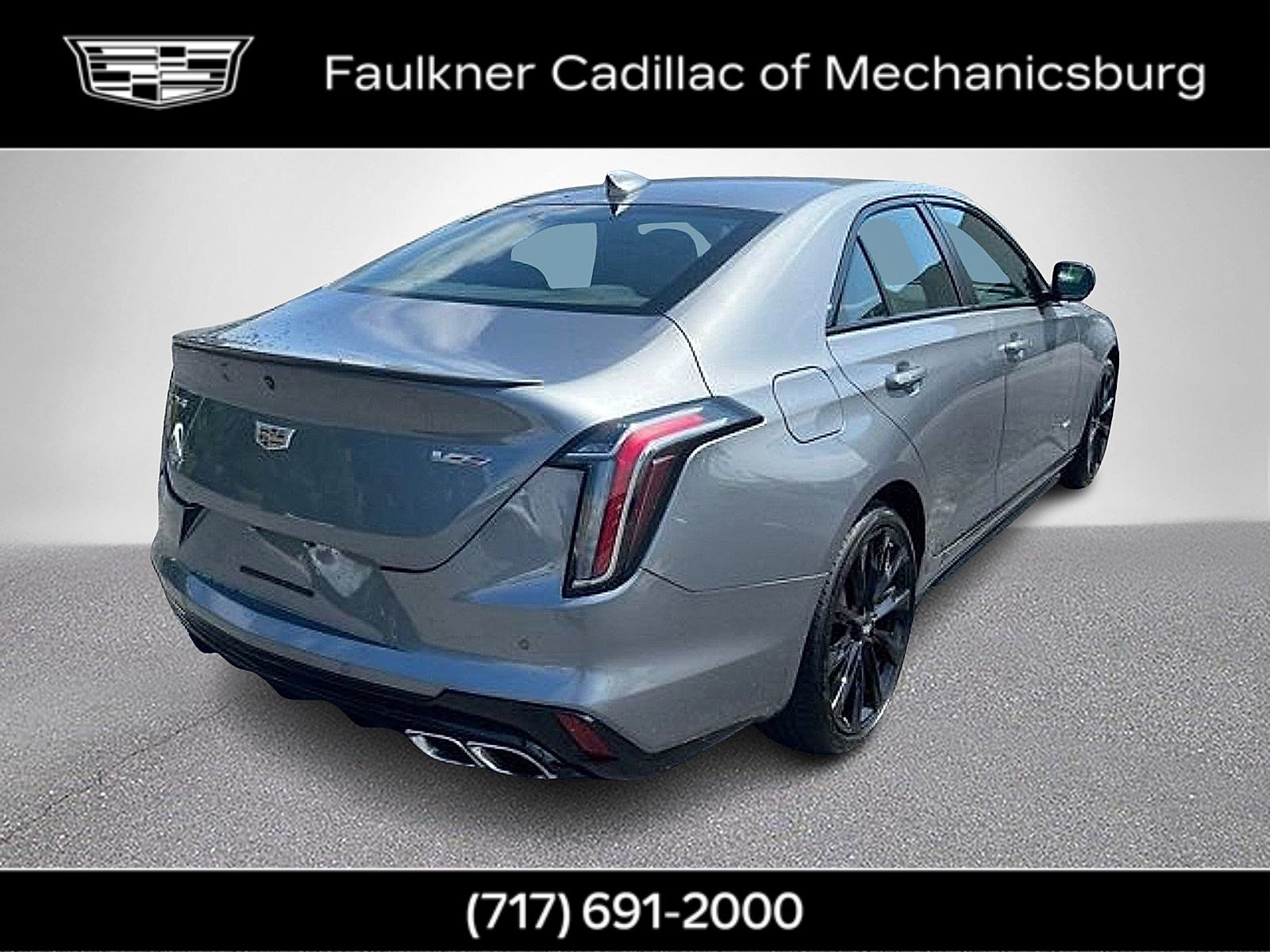 Used 2022 Cadillac CT4 V w/ LPO, ONYX Package AWD/4WD image 6