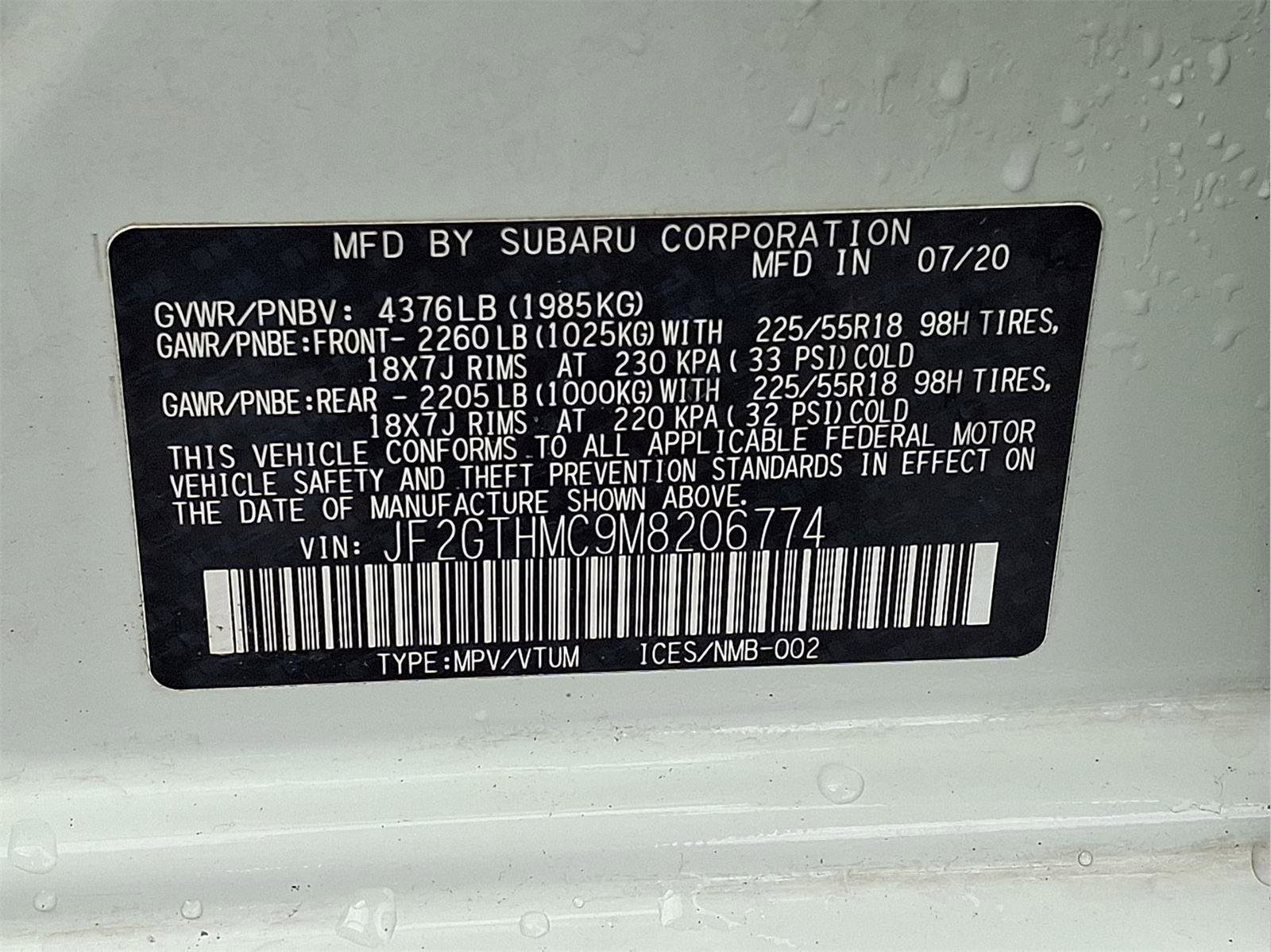 Used 2021 Subaru Crosstrek 2.5i Limited image 83