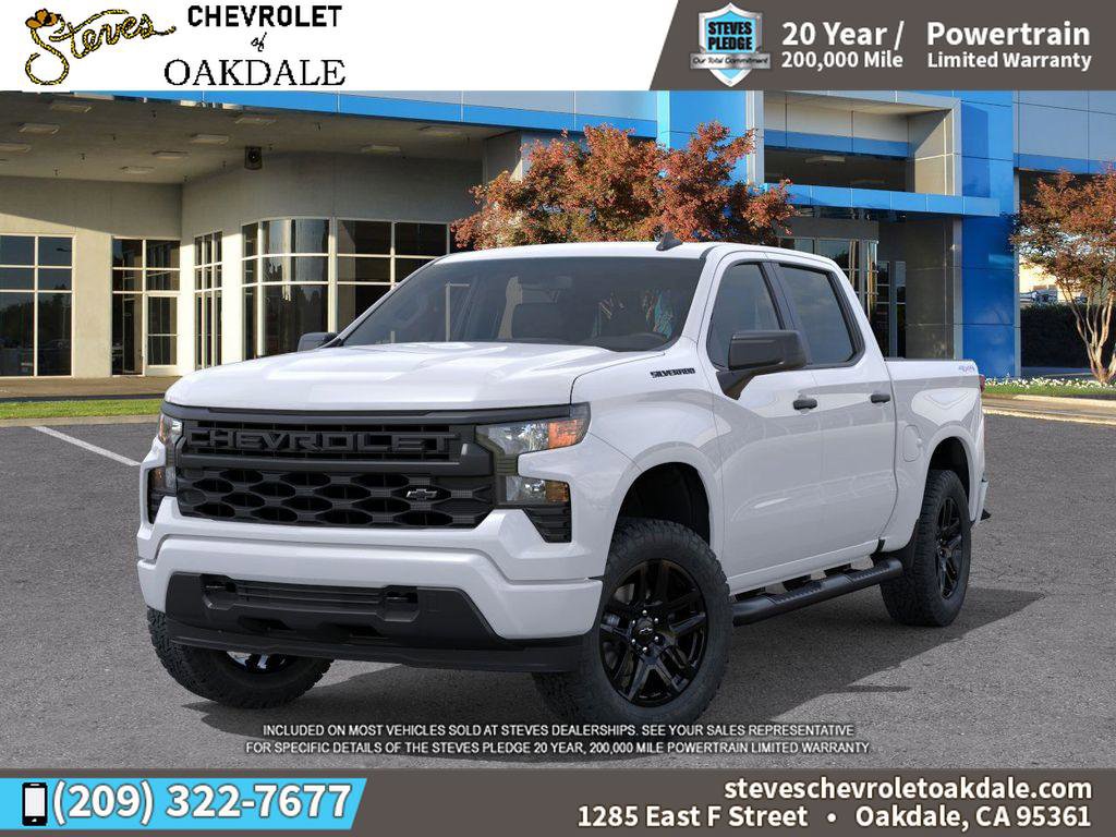 New 2026 Chevrolet Silverado 1500 Custom w/ Turbomax Blackout Package image 6