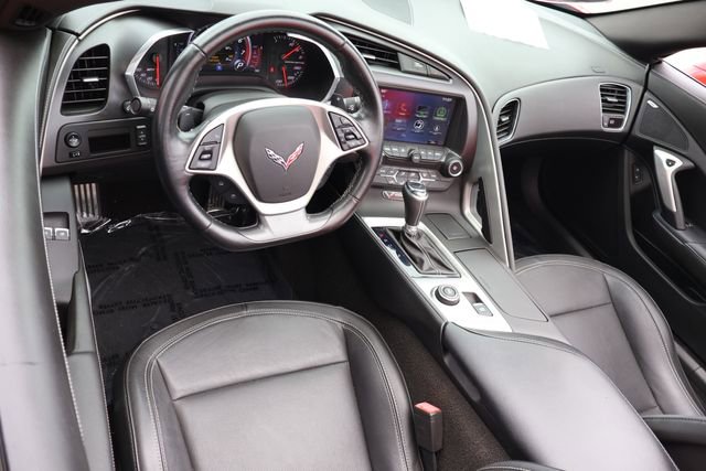 Used 2019 Chevrolet Corvette Stingray Convertible w/ Carbon Flash Badge Package RWD image 16
