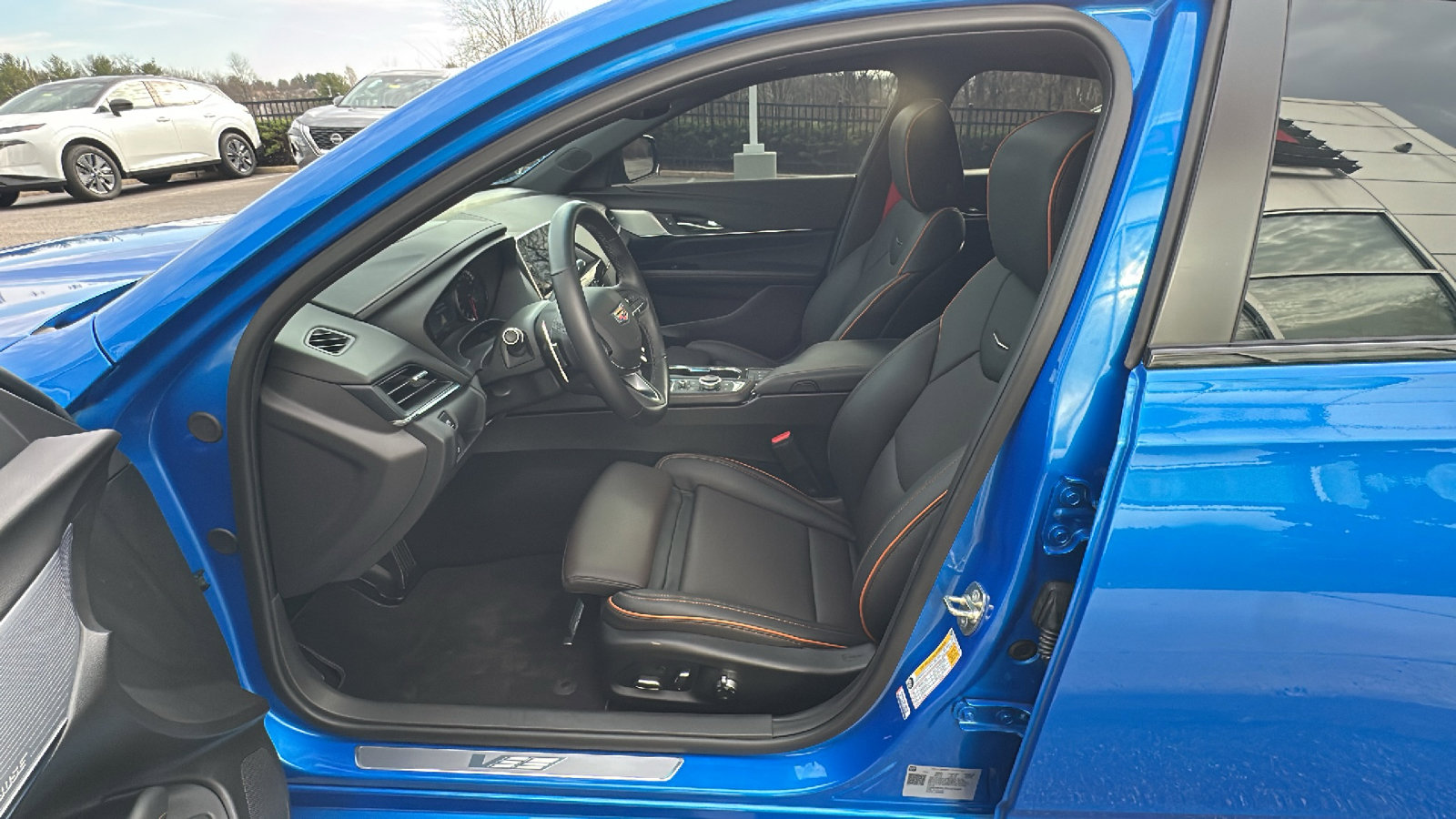 Used 2025 Cadillac CT4 V w/ LPO, ONYX Package image 12