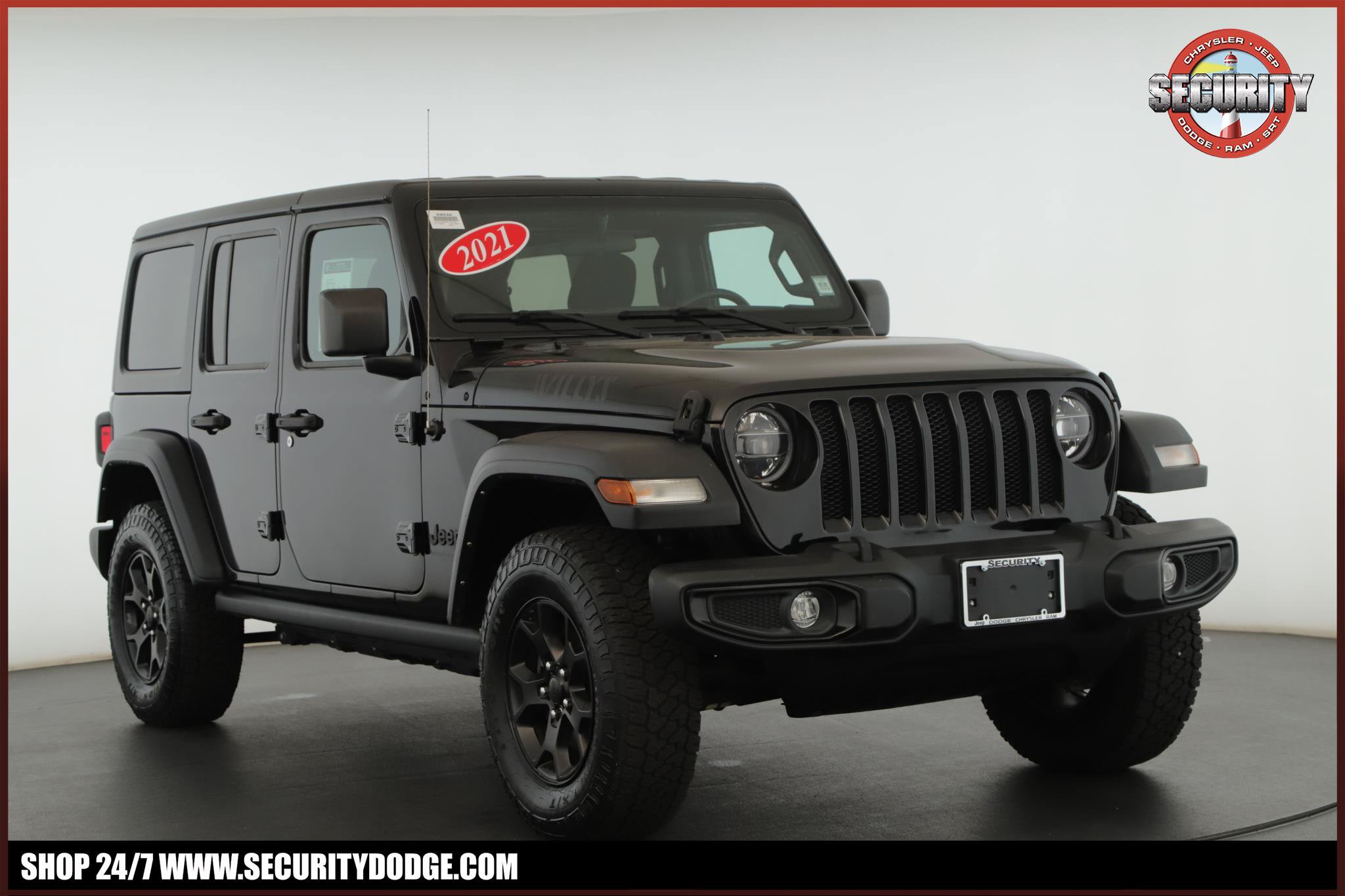 Used 2021 Jeep Wrangler Unlimited Sport AWD/4WD image 1