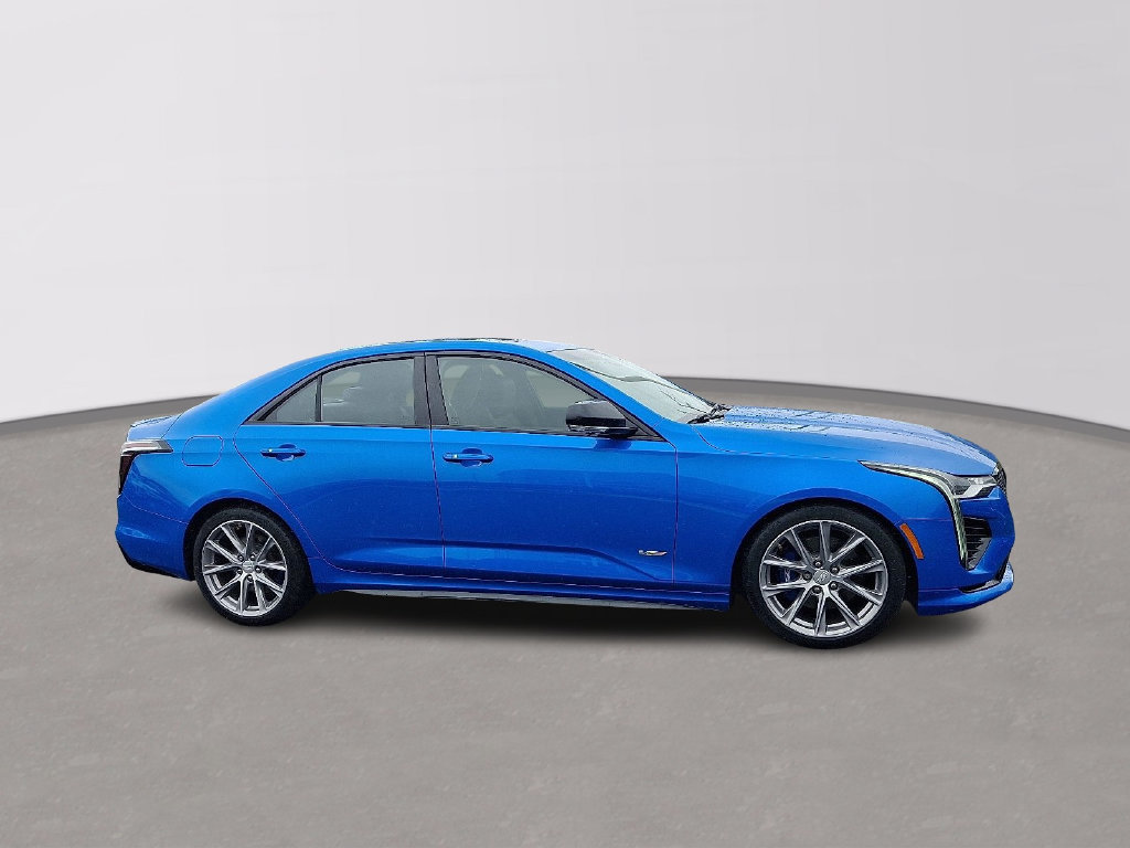Certified 2024 Cadillac CT4 V w/ Technology Package RWD image 7