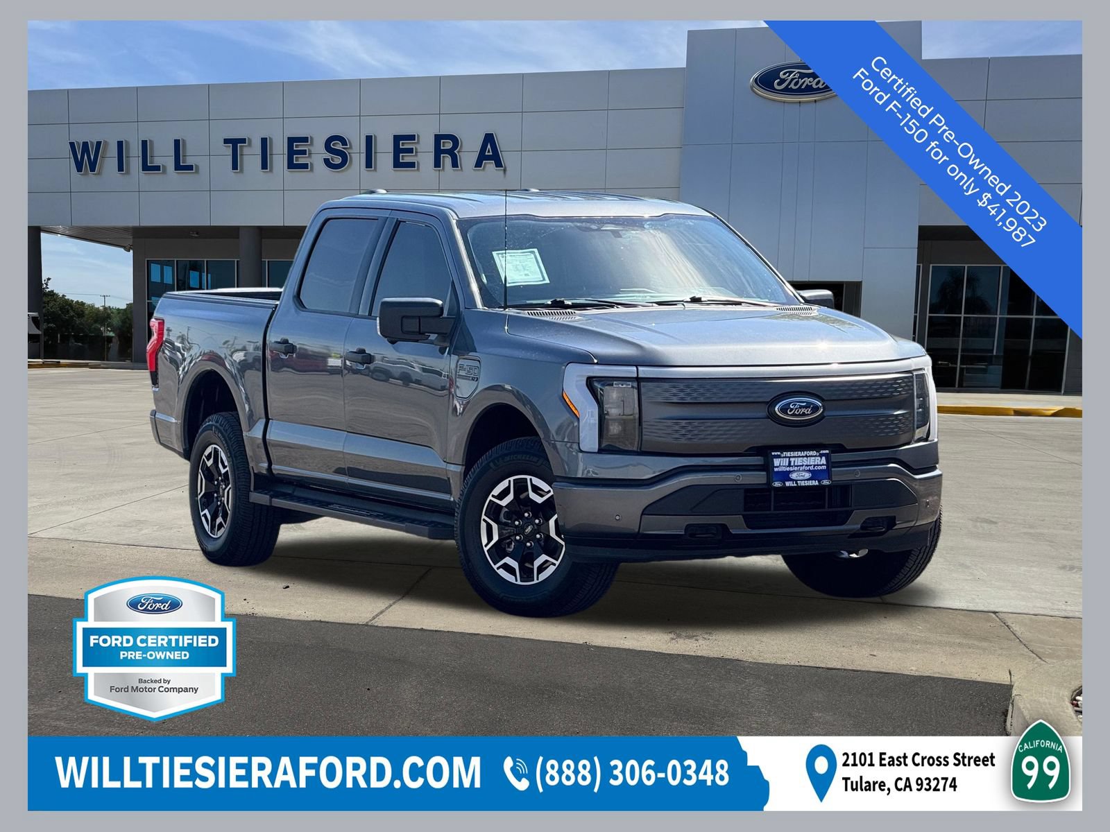 Certified 2023 Ford F150 Lightning XLT