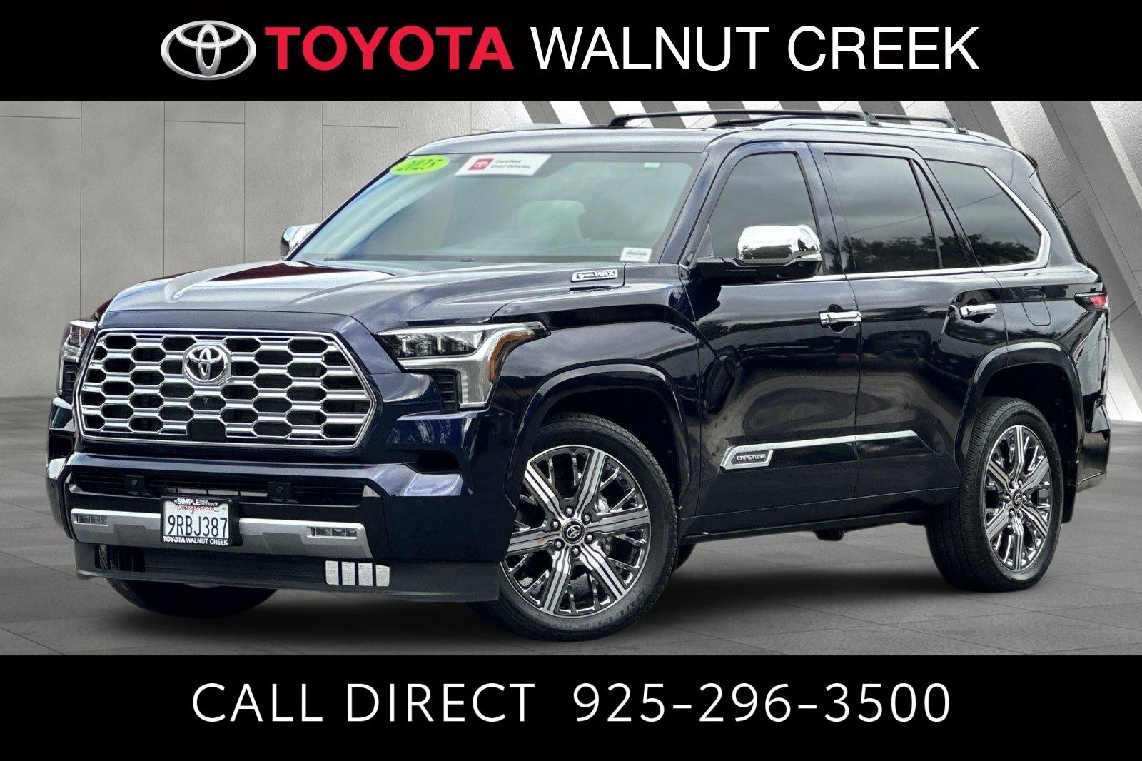 Certified 2025 Toyota Sequoia Capstone image 1