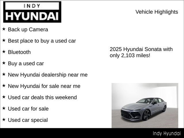 Certified 2025 Hyundai Sonata N Line image 7