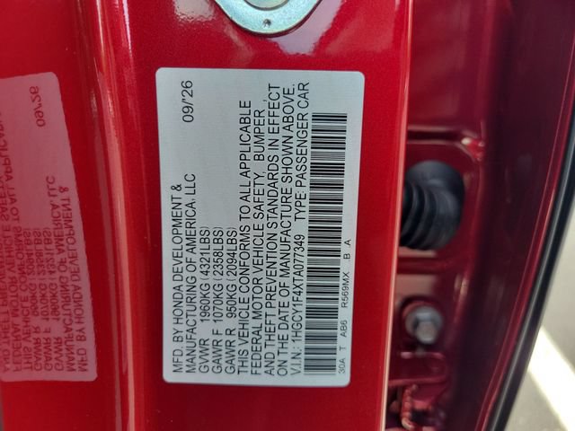New 2026 Honda Accord SE image 41