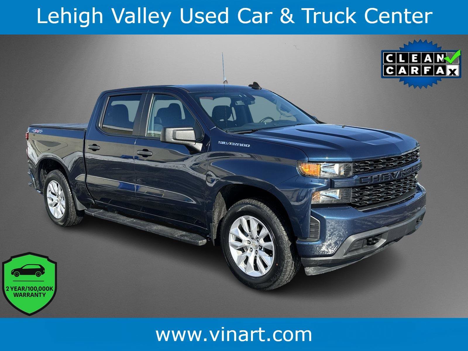 Used 2021 Chevrolet Silverado 1500 Custom image 1