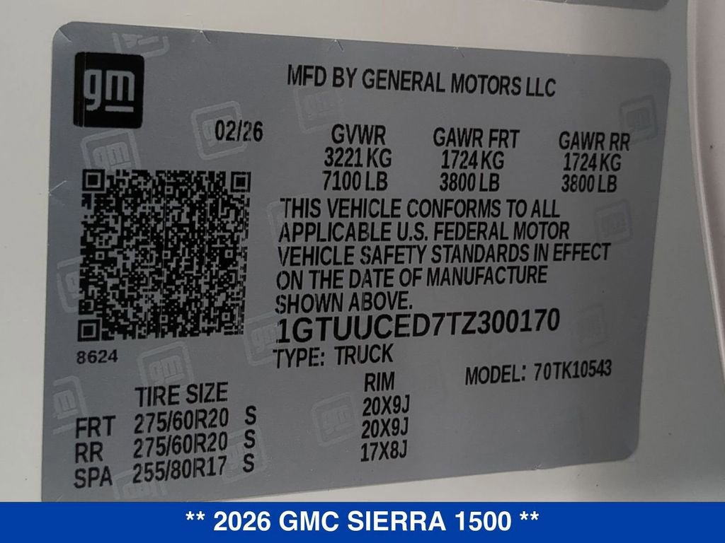 New 2026 GMC Sierra 1500 Elevation w/ Elevation Premium Package AWD/4WD image 39