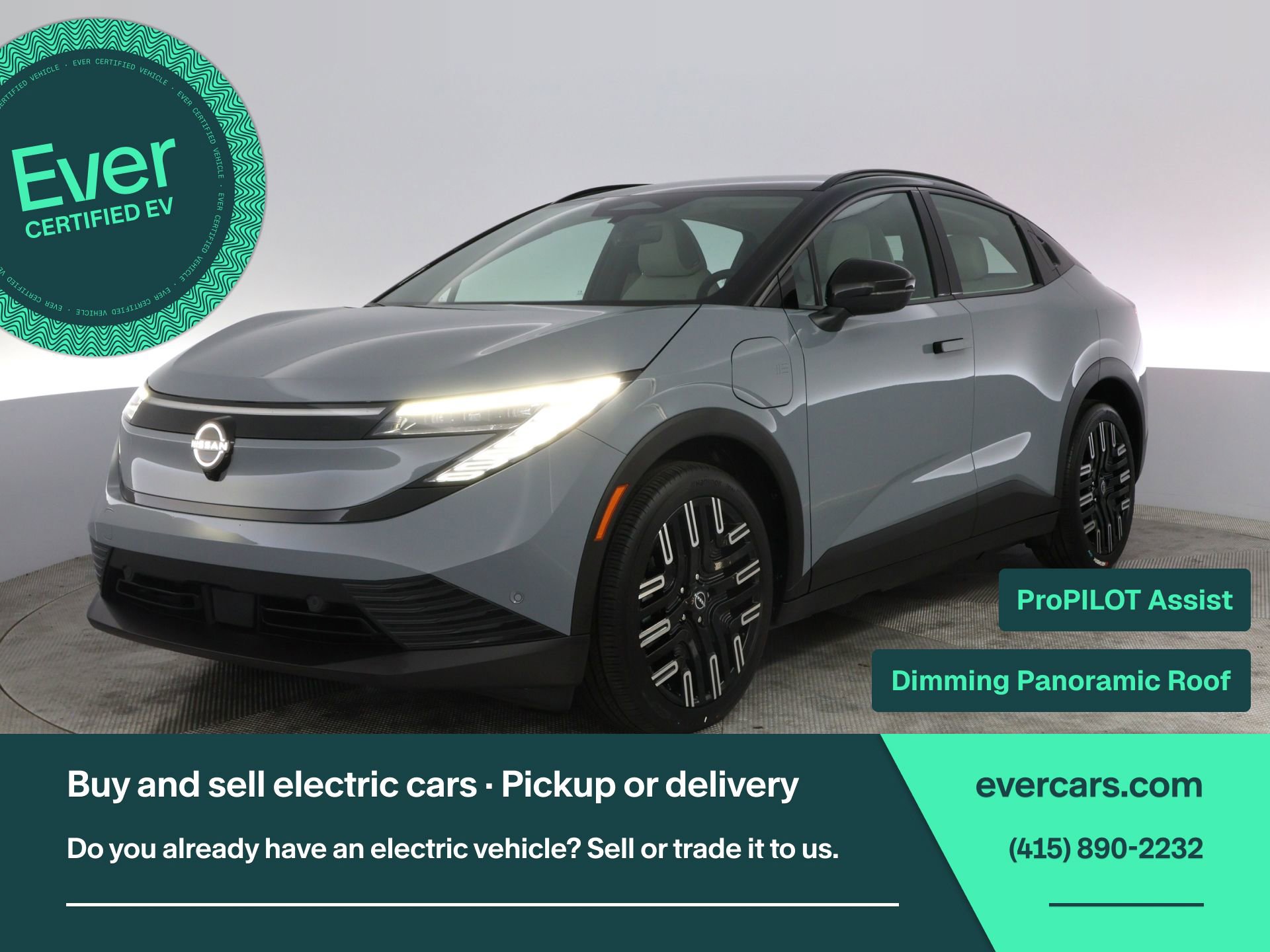 Used 2026 Nissan Leaf Platinum+ w/ Floor Mat Package (Platinum+) FWD image 1