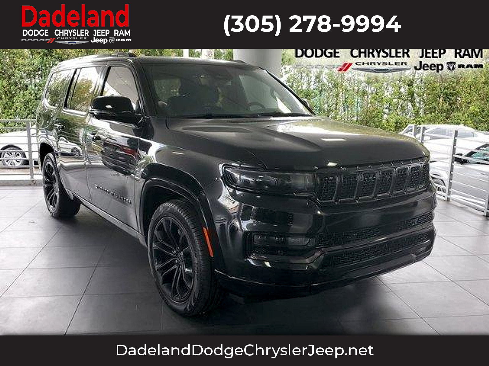 New 2024 Jeep Grand Wagoneer Series II Obsidian w/ Quick Order Packagew 28T AWD/4WD image 1