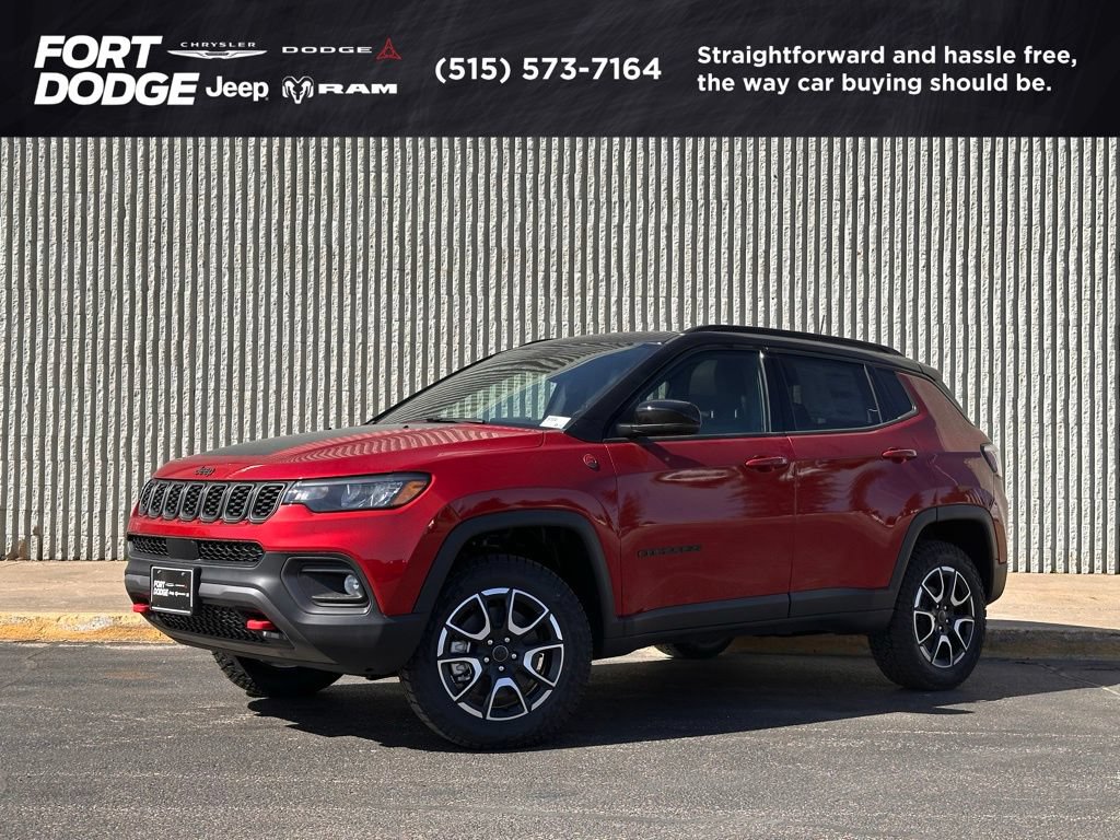 New 2026 Jeep Compass Trailhawk w/ Sun, Sound & Navigation Group