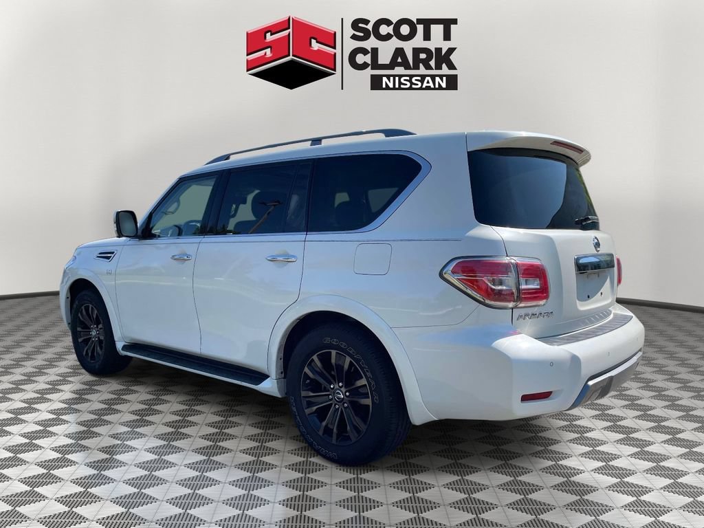 Used 2019 Nissan Armada Platinum w/ Captain's Chairs Package AWD/4WD image 4