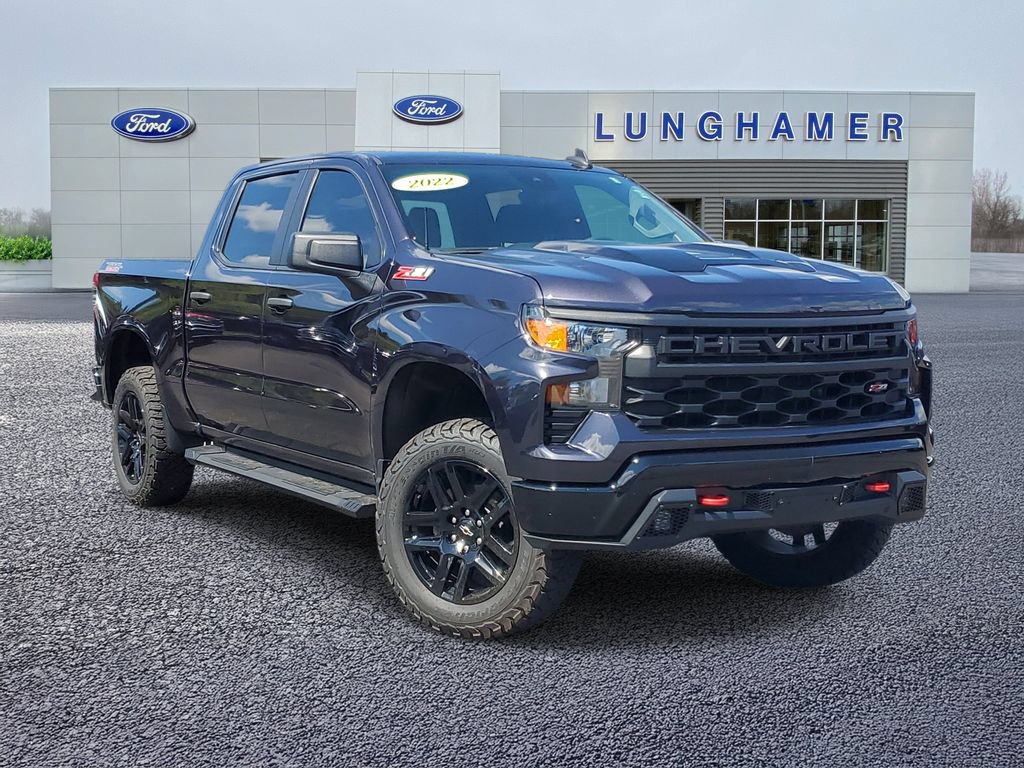 Used 2022 Chevrolet Silverado 1500 Custom Trail Boss AWD/4WD image 1