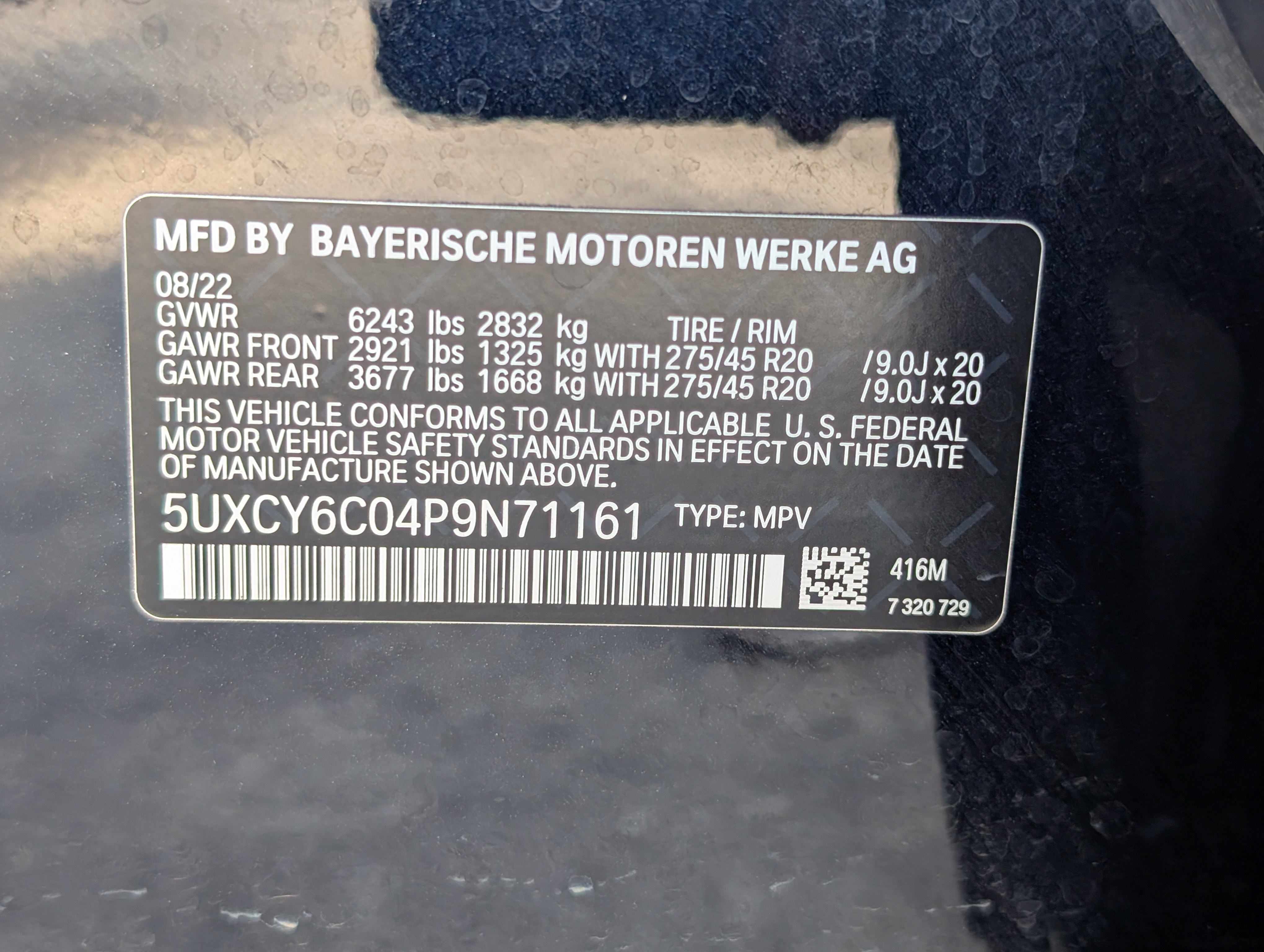 Used 2023 BMW X6 xDrive40i w/ M Sport Package AWD/4WD image 43